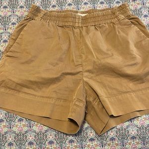 Everlane size 4 easy short.  Broken in but lots of life left